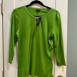 New with tag.  Talbots Women top. Size M